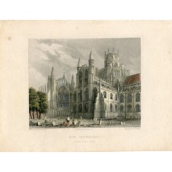 Kathedrale von Ely, Cambridgeshire, England, 1836