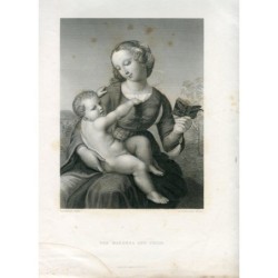 The Madonna and Child, after Raphael (c. 1853)