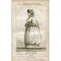 Miss Ann Batley. engraving  publicado por Hogg en 1805 del libro Wonderful Museum