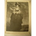 Segunda esposa de Rubens. James McArdell, a partir de obra de Sir Anthony Van Dyck.
