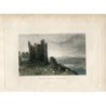 Brough Castle, Westmorland engraved by W. Le Petit from a work by T. Allom.