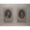 Henri V et Henri VI. Enregistré par laissez-passer. Gravure pour l'Histoire d'Angleterre d'Ashburton.