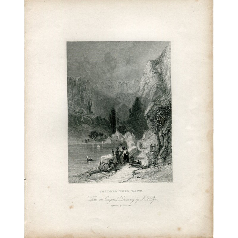 Chedder vicino a Bath incisa da JBBallen, disegnata da JBPyne