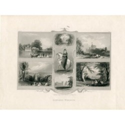 Windsor Castle engraved by A. Payne