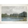 Studley Park, le lac dessiné et gravé par W. Westall