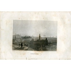 Alessandria d'Egitto, incisa da Rouargue