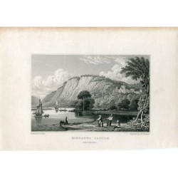 Schottland. Kinfauns Castle, Perthshire, gestochen von TH Shefherd nach einer Zeichnung von JP Neale