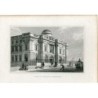 Écosse. Banque d'Écosse, gravure du XIXe siècle