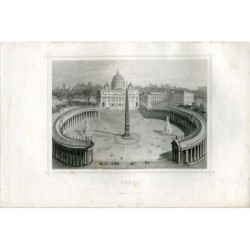 Rome, gravure publiée par Furne, Paris