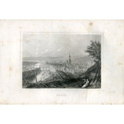 Gravure de Rouen publiée par Furne, Paris.