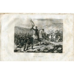 Prim in Castillejos Graveur mit Initialen signiert