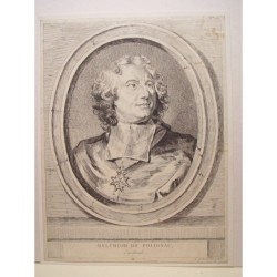 Melchior de Polignac, Kardinal. Aufgenommen von LA De la Live.
