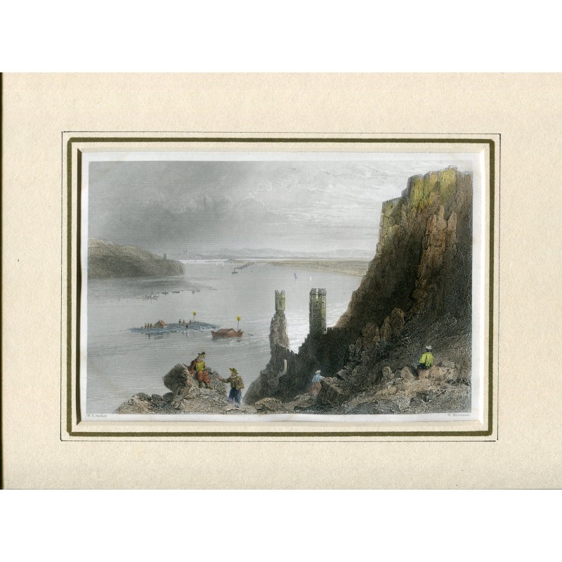 Austria. Nuns Tower, engraved by W. Mossman after a drawing by W. Bartlett