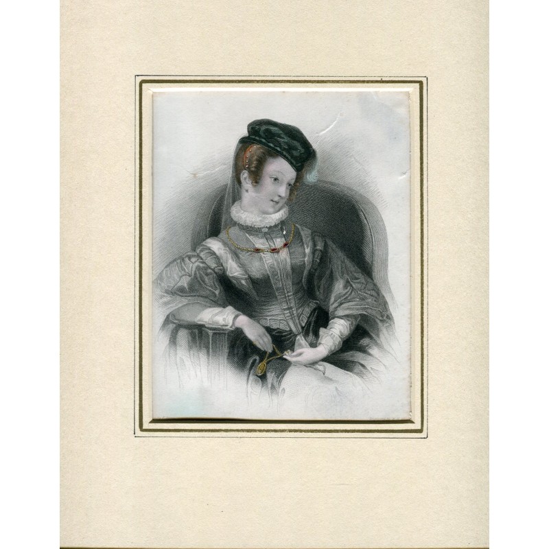 Margarita, incisione di WHMote da un'opera di F. Stone.