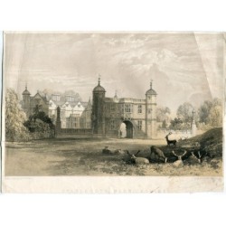 Charlecote Warwick engraved by Samuel Carter from a drawing by F.W. Hulme