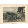 Devon. Exeter da Exwick Fields, incisione di Paterson da un disegno di Harry Fenn