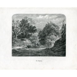 Autriche. Le Waldbach, gravé par Christoph Nathe en 1805