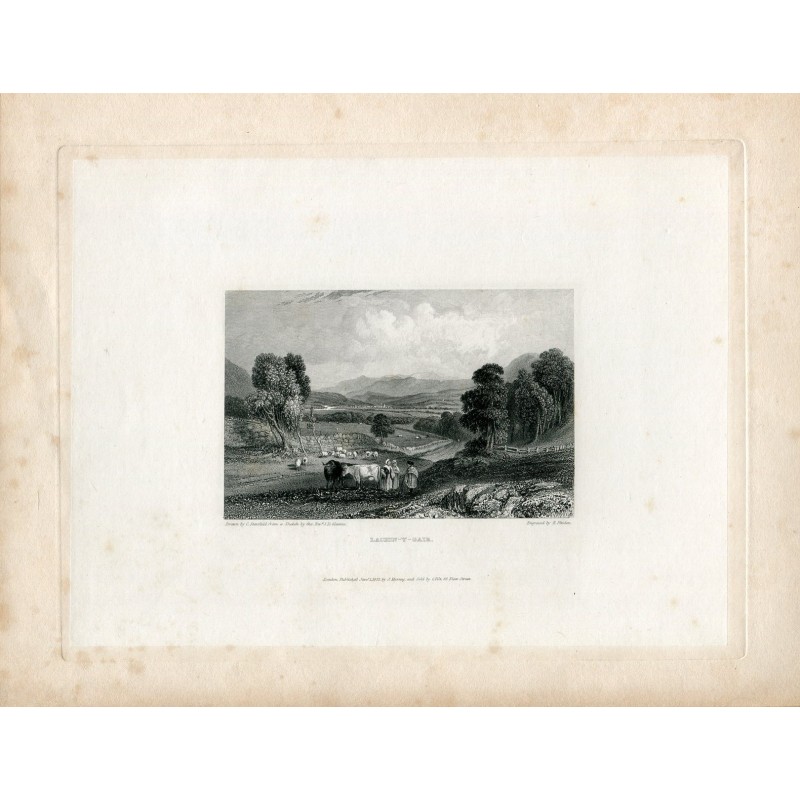 Lachin-Y-Gair grabado por E. Finden, dibujó C. Stanfield