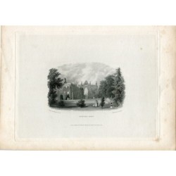 Abbaye de Newstead gravée par E. Finden Dessiné par W. Westall
