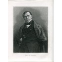 Portrait. Émile de Girardin. Dessiné et gravé Masson en 1890
