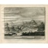 Velez-Malaga. Stich von Pieter van der Aa im Jahr 1715