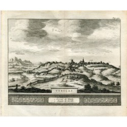 Siviglia. Teste. Incisa da Pieter Van der Aa (Alvarez de Colmenar) 1715.