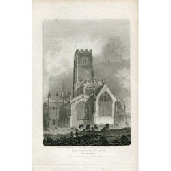 Northleach Church, Gloucestershire, drawn and engraved by H. Veil in 1804
