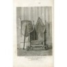 The Coronation Chair of English Sovereigns engraved by J. Roffe copy of W. Capon