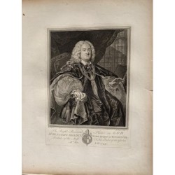 Le Très Révérend Père en Dieu, Dr Benjamin Hoadly, d'après Hogarth. Édition Heath, 1822.