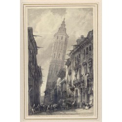 España. Aragón. «Torre inclinada de Zaragoza»