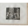 Sancho al banchetto affamato dai medici, da Hogarth. Thomas Cook. Edizione Heath 1822