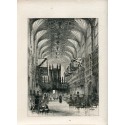 Gravure de la Chapelle Windsor par Herbert Railton (1857-1910)