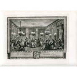 Le Bal Pare A Monsieur De Villemorien Fila. Heliogravüre, 1910.