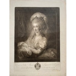 Maria Ludovika, Infantin von Spanien, gestochen von J. Pichter. Gemalt von J. Geoffrey