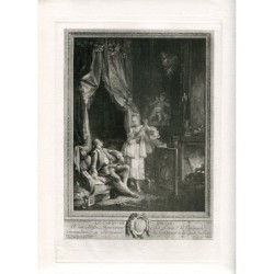 Le Carquois epuise gravé par N. De Launay copie de Baudouin