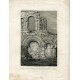 Remains of St. Andrews, Priory, Rochester grabado por J. Tyrel