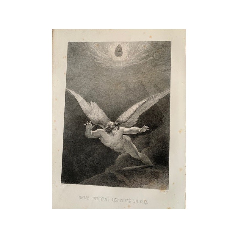 1855. Satana salta oltre le mura del Paradiso