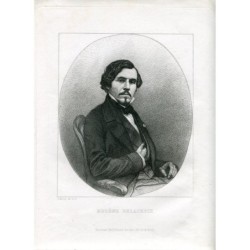 Eugène Delacroix dessiné et gravé par A. Masson