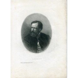 Auguste Clasinger inciso da Pierre Salazin da un disegno di A. Nargeot