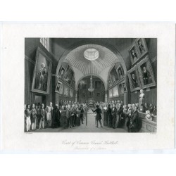 Court of Common Council Guildhall engraved by H. Melville