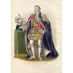 1905. The Order of the Garter. Knight's clothes.
