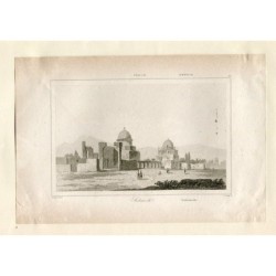 Sultanieh, Persia incisa da S. Cholet nel 1841, disegnata da Lemaitre