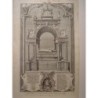 The Monument of Mary Queen of Scots in Westminster Abbey. Fig. Gravelot. He engraved Goldar (Oxford, 1729-London, 1795).
