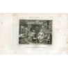 Harlots Progress No. 3 print by DB Pyet reversed from a Hogarth print