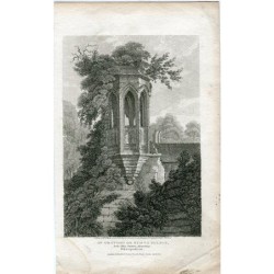 An Oratory or Stone Pulpit engraved by R. Roffe from a drawing by J. Dennis