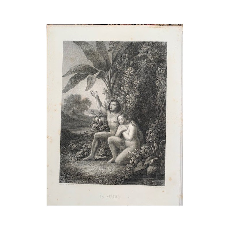 Prima incisione di Geille e Charles Lalaisse tratta da un'opera di Lemercier.