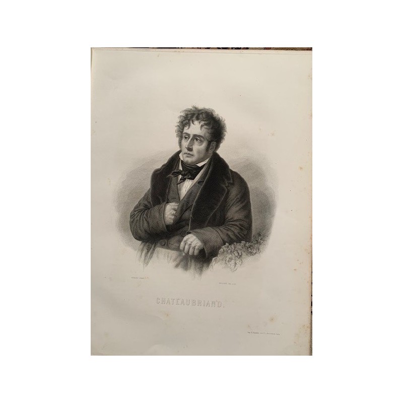 Chateaubriand zeichnete und gravierte Gaillard