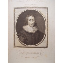 John Milton' Engraved by Goldar (Oxford,1729-Londres,1795).
