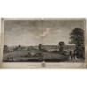 Fairlee House, the Seat of John White (Newport - Isle of Wight). Antique engraving by Godfrey, 18th century