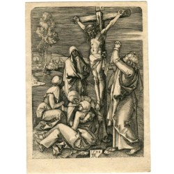 Jésus Christ expirant sur la Croix, gravure d'Amand-Durand d'après Albrecht Durer, 1873